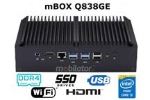 Przemysłowe MiniPC mBOX - Q838GE v.3